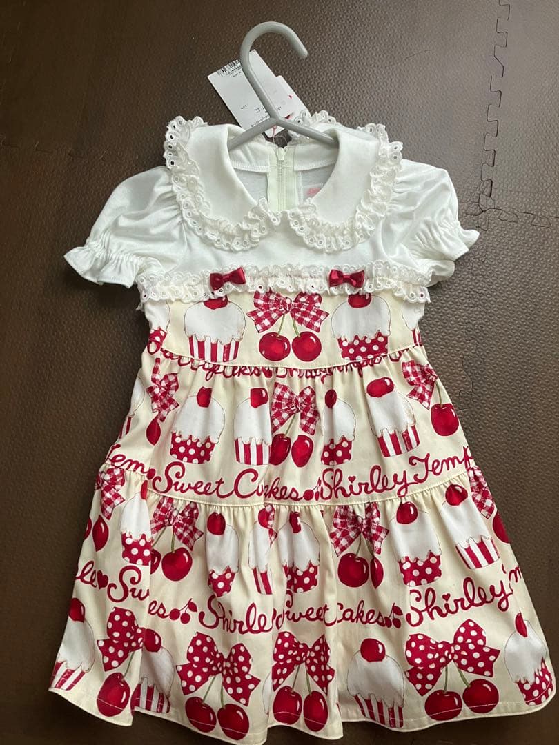 【新品タグ付き】シャーリーテンプル　80 ワンピース　スウィートカップケーキ