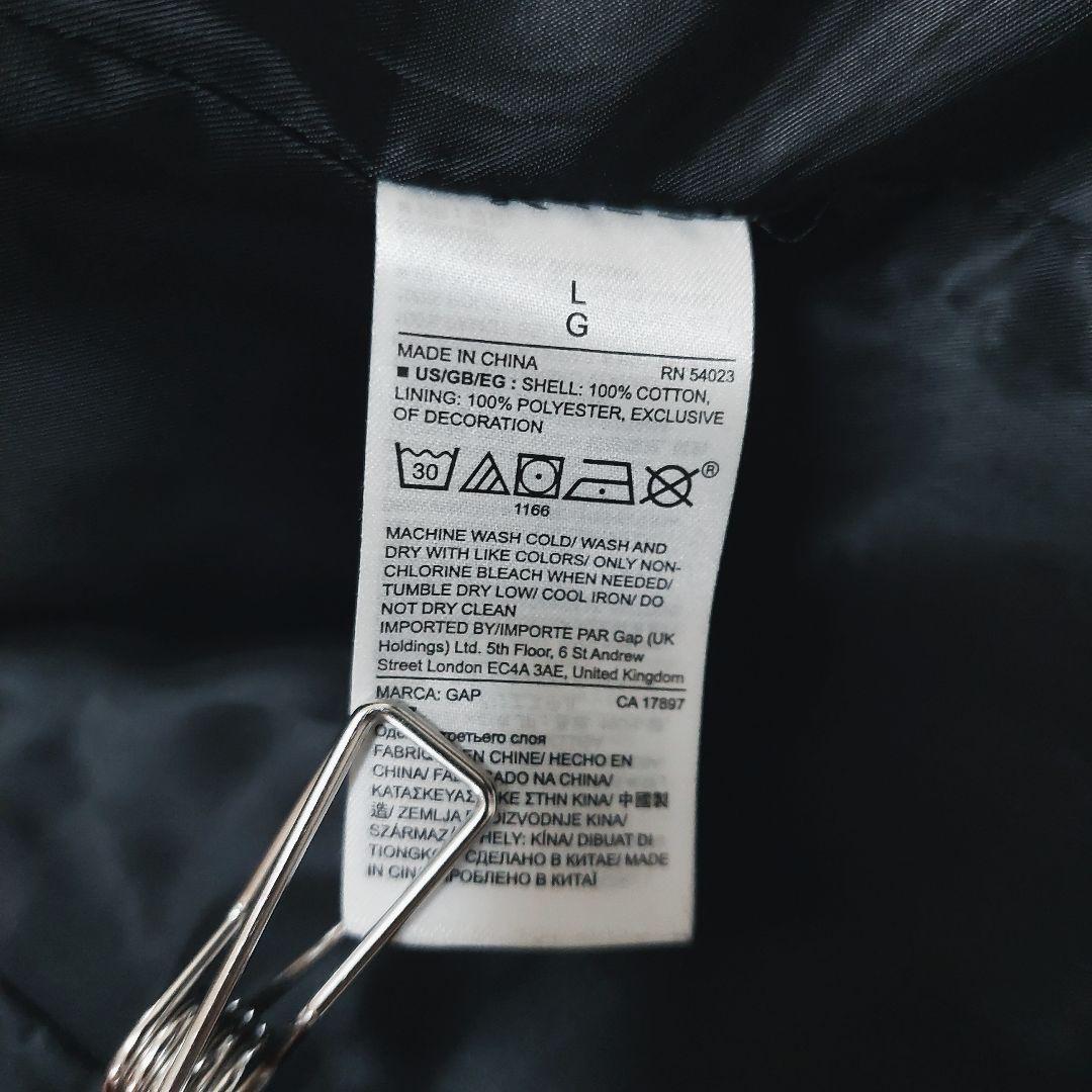 極美品 GAP ギャップ ナポレオン ジャケット 金ボタン 希少サイズ L