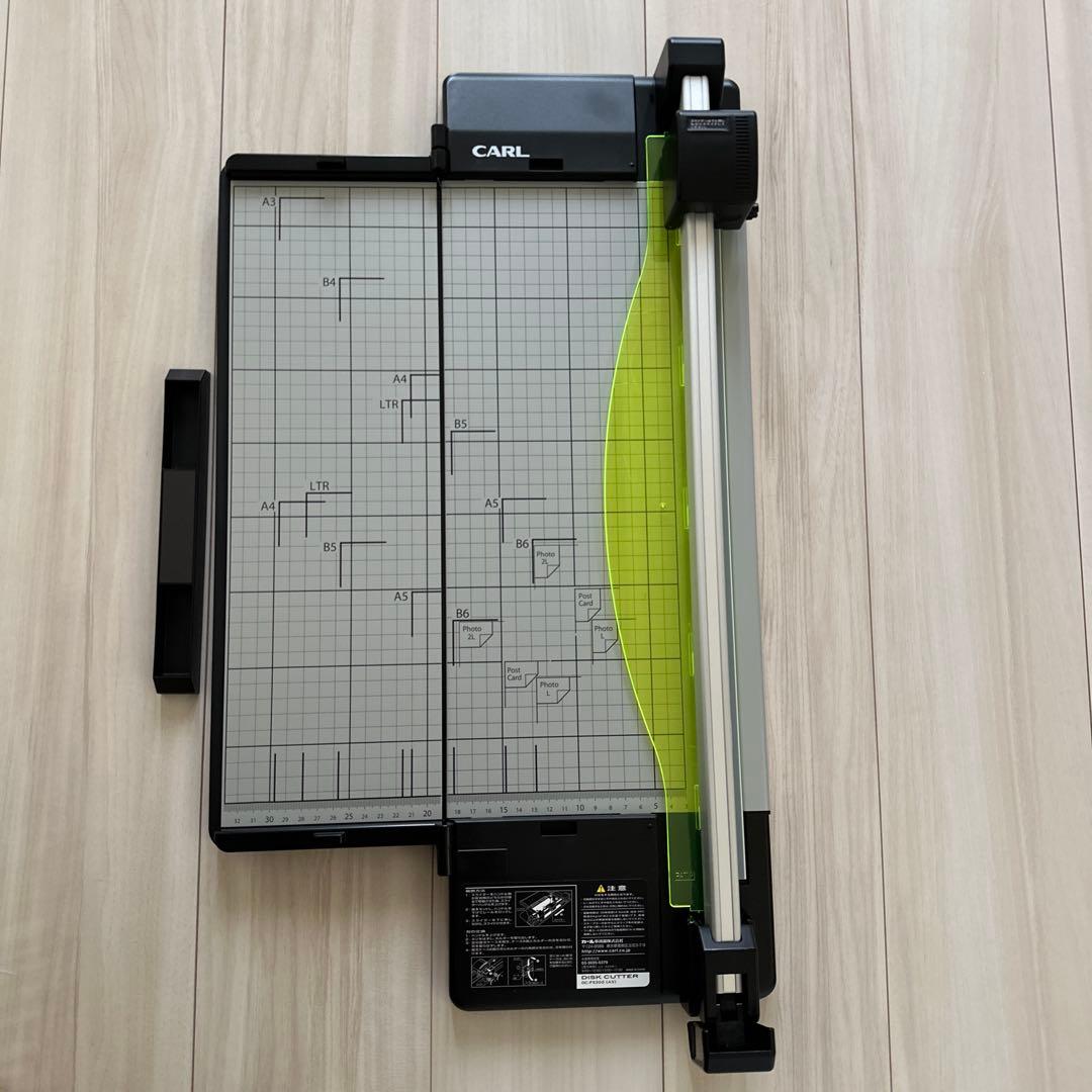 カール事務器 ペーパーカッター ディスクカッター・スリム A3 DC-F5300