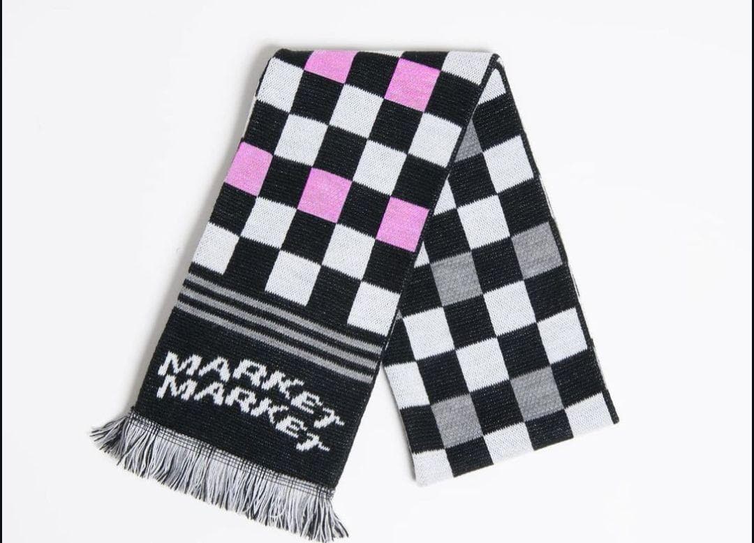 ブラックアンドピンクマーケット 新品 ギャルソン マフラー タグ付き 正規品