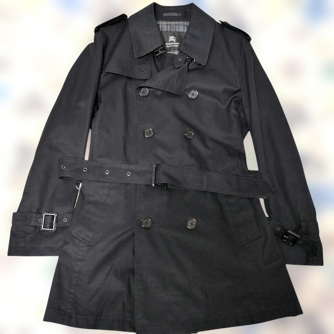 BURBERRY BLACKLABELトレンチコート バーバリー ベルト付き