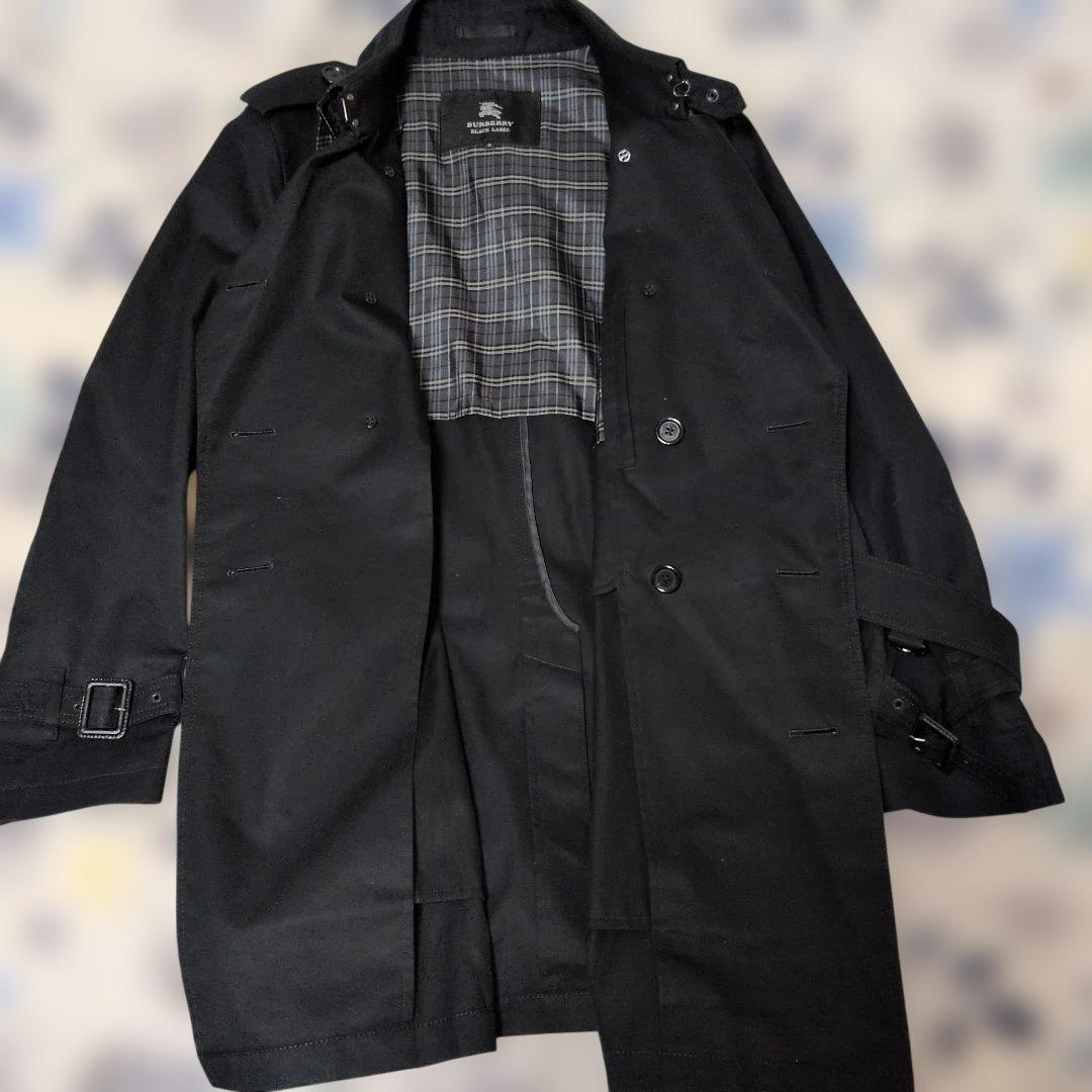 BURBERRY BLACKLABELトレンチコート バーバリー ベルト付き