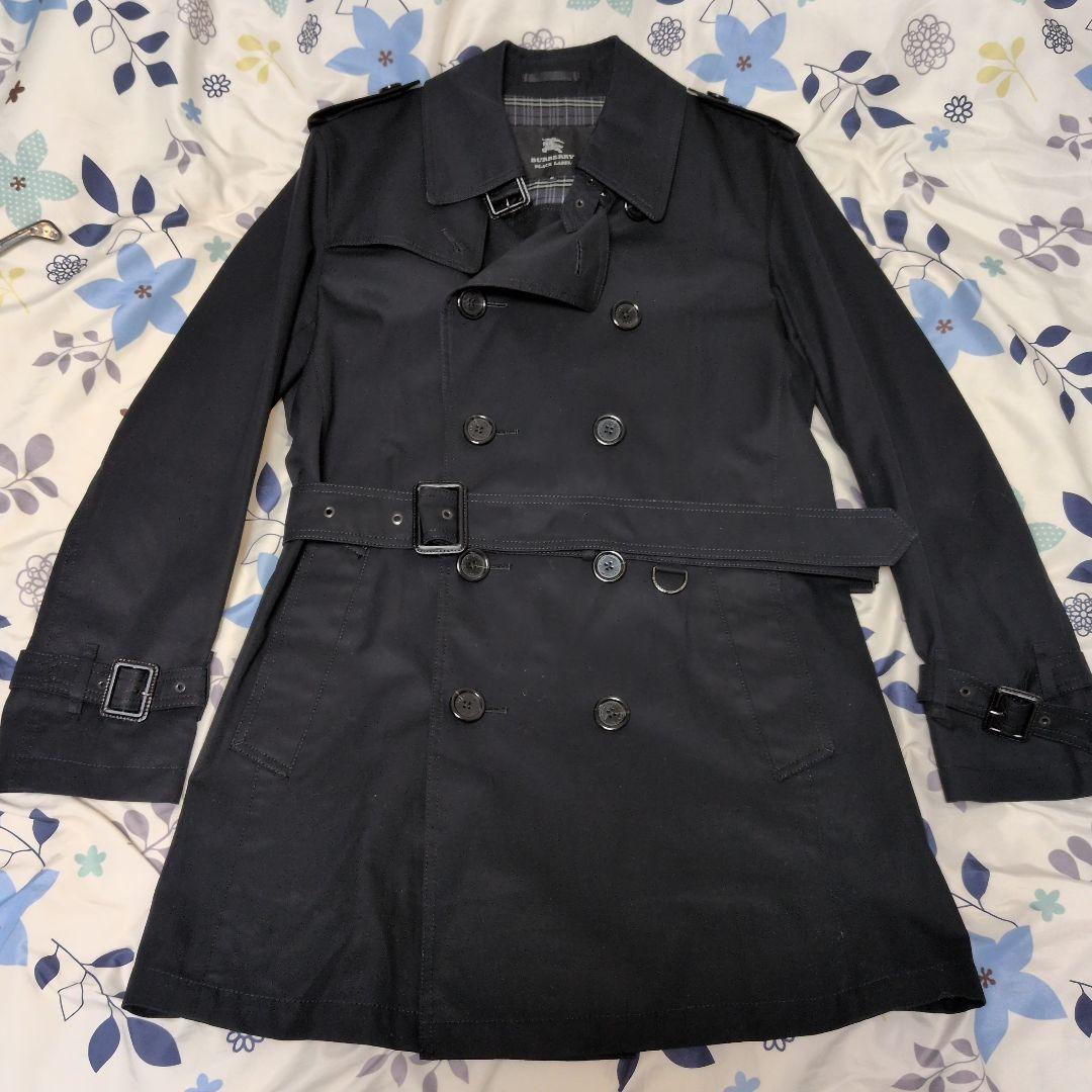 BURBERRY BLACKLABELトレンチコート バーバリー ベルト付き