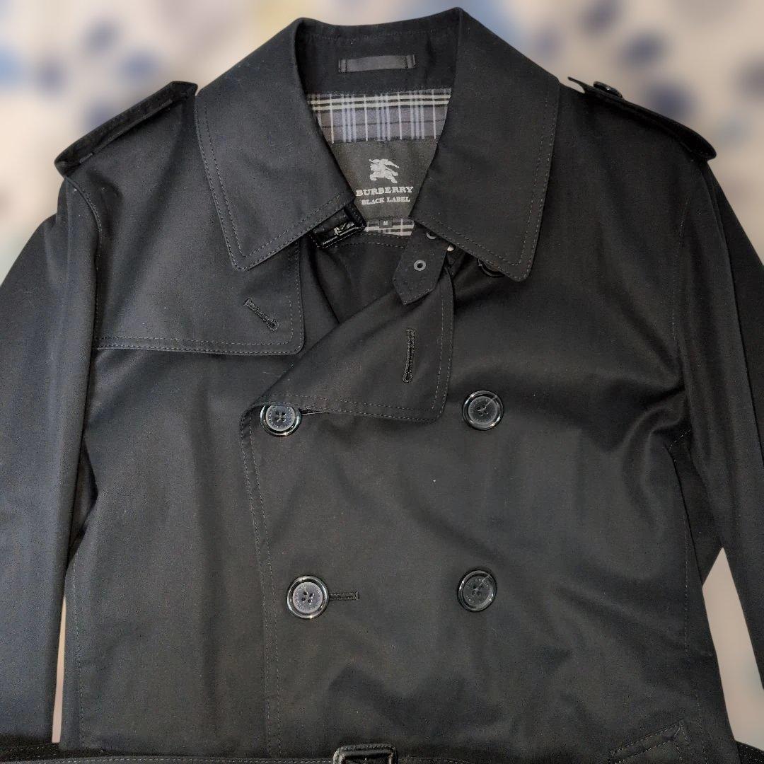 BURBERRY BLACKLABELトレンチコート バーバリー ベルト付き