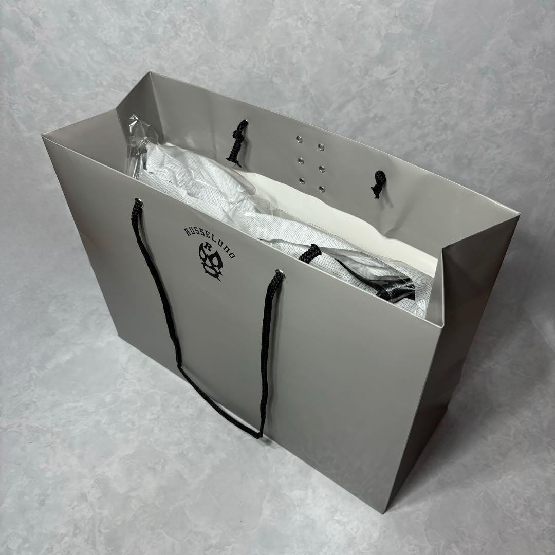 新品 ラッセルノ ゴルフ CLEAR CART BAG ラウンドバッグ イエロー