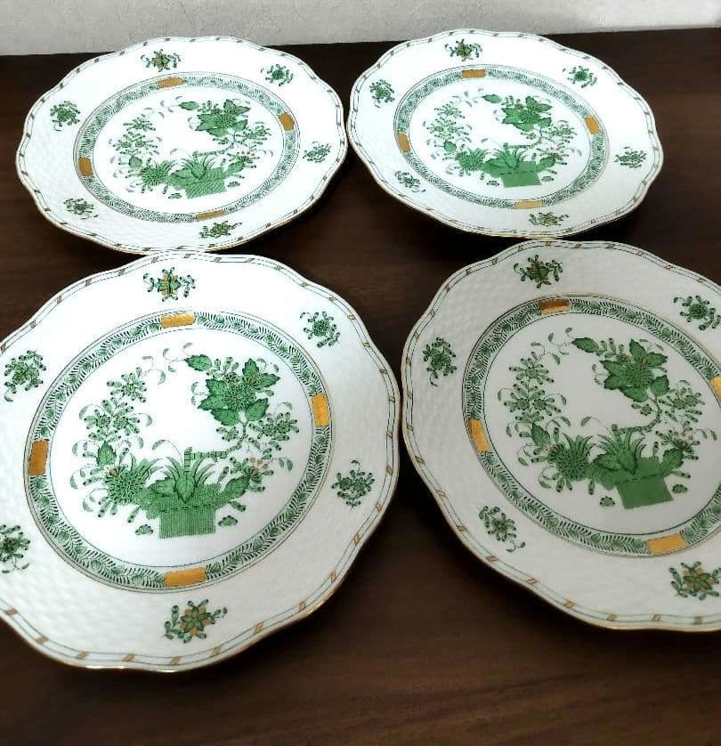 ●HEREND ヘレンド インドの華 プレート お皿 食器 セット