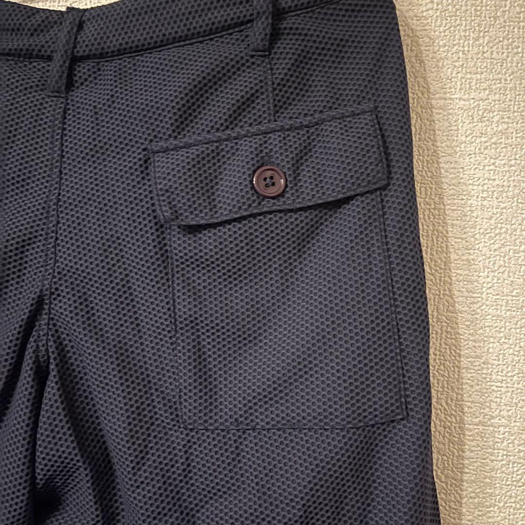 muta MARINE GOLF ハーフパンツ　Mサイズ　メッシュ　ネイビー