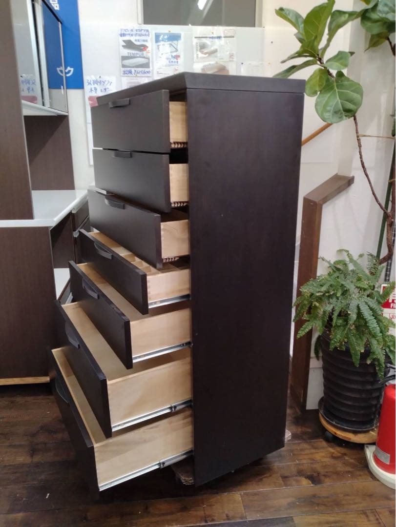平成家具　7段ハイチェスト　タンス　衣類収納　北九州市福岡市限定