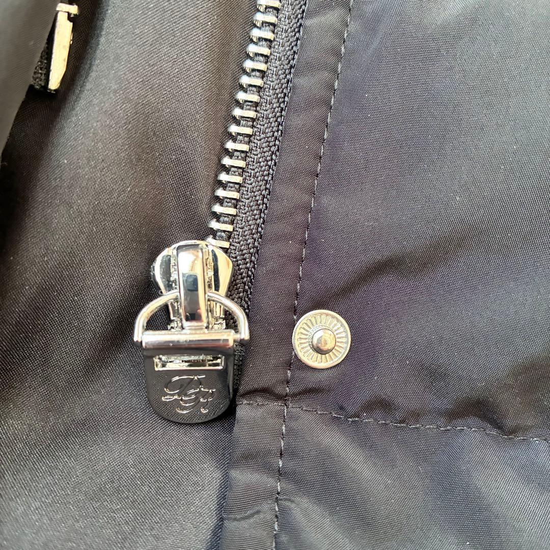 Darich レディミディダウンコート　Ｓ黒　ベルト欠品