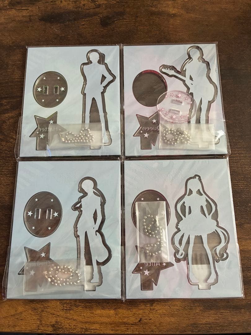 覆面系ノイズ　くじ　アクスタ　4種セット　ニノ　ユズ　ハルヨシ　クロ　ニノハリ