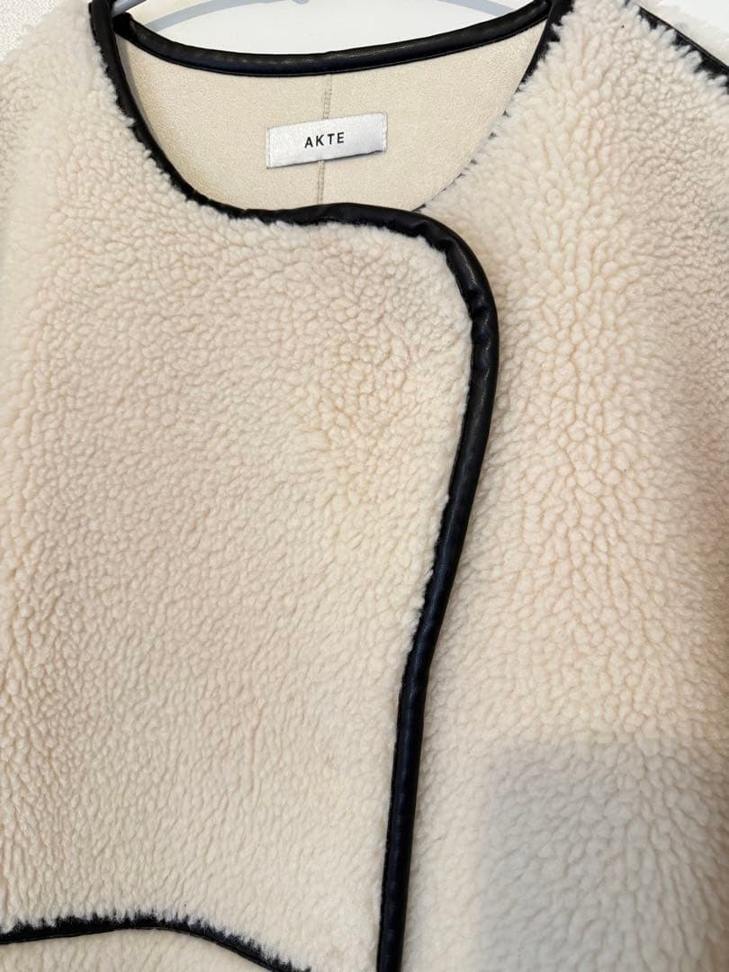 AKTE アクテ ボアロングコート ￼￼フリーサイズ ￼ アウター