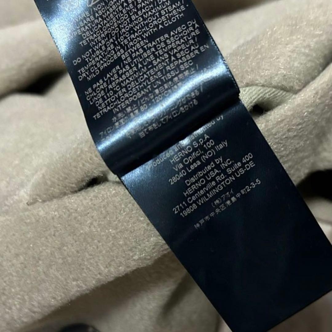 HERNO ヘルノ　ダウン　アンゴラ シルク　ウールコート　襟取外し　2way