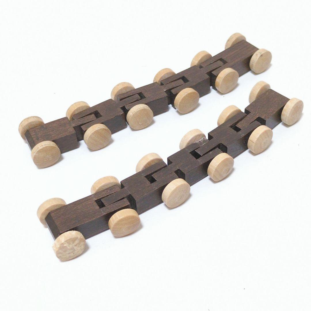 【希少】BECKベック社 ジャンボジャンピングカートレイン　木製知育玩具