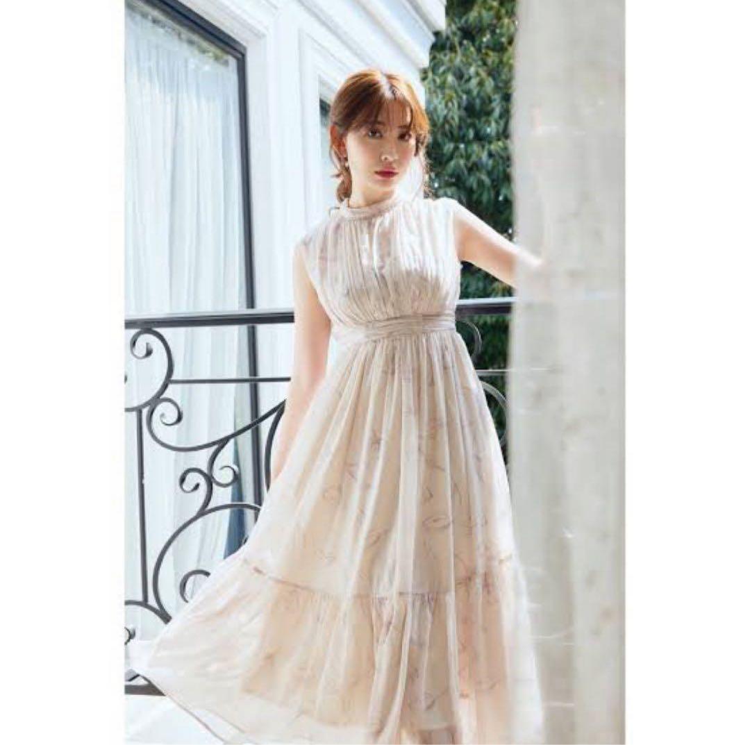 ワンピース Tulip Chiffon Long Dress/Her lip to/S