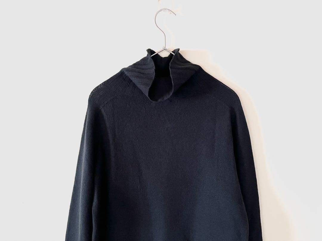 マーガレットハウエル 最高級スコティッシュカシミヤ100%タートルニット美品