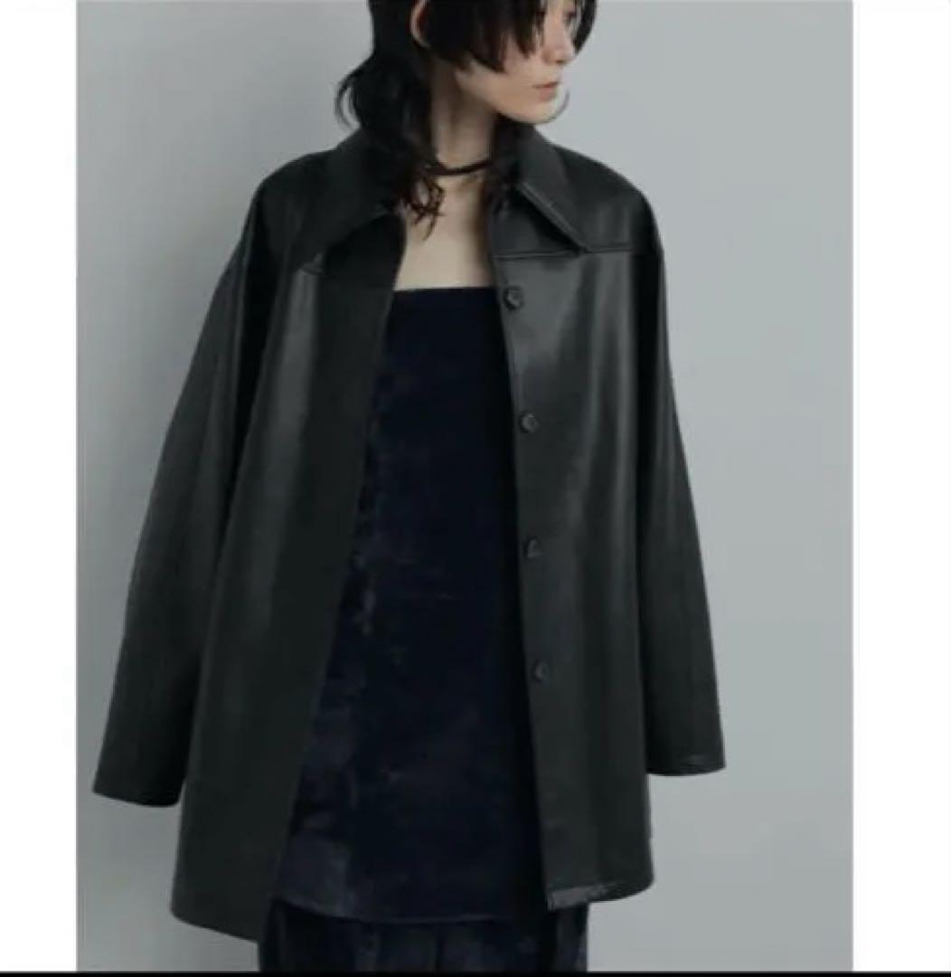 【新品未使用】anuke Ecoleather Over Jacket 36