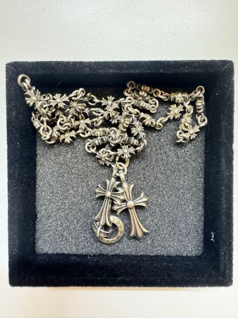 タ*ト様 クロムハーツ（Chrome Hearts）オールドクロム　　フローラル