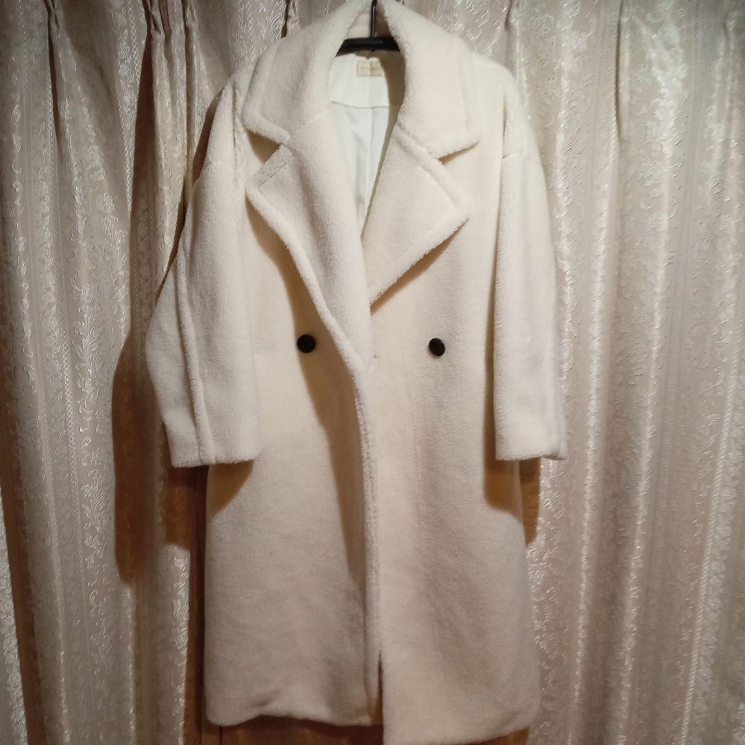 初売り値下げ　ヴェロホンナ　テディベアボアコート　アイボリー