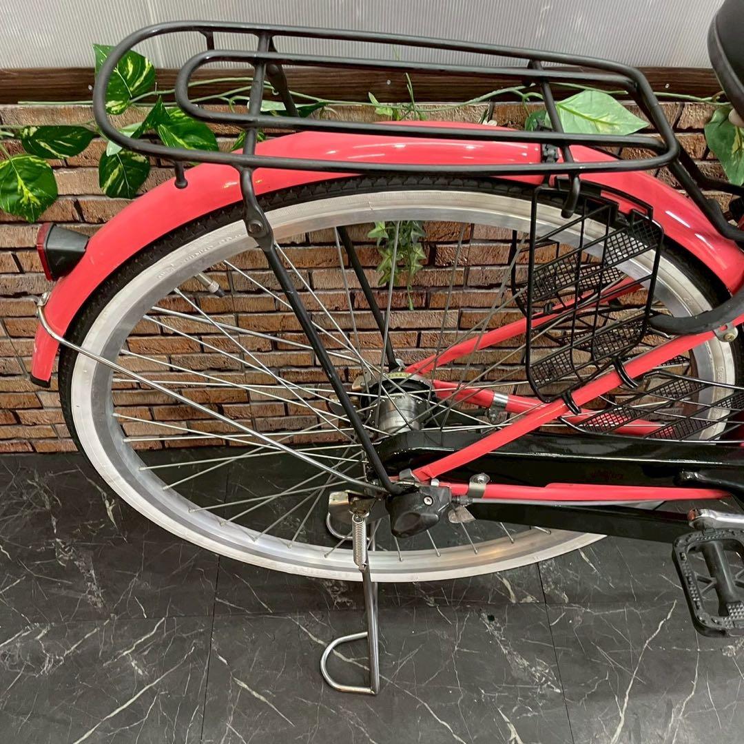 【102】一般車 ママチャリ CARG ピンク 26インチ 内装変速付き