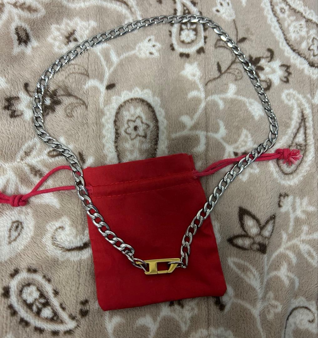 y@12専用　DIESEL ステンレススチール ネックレス