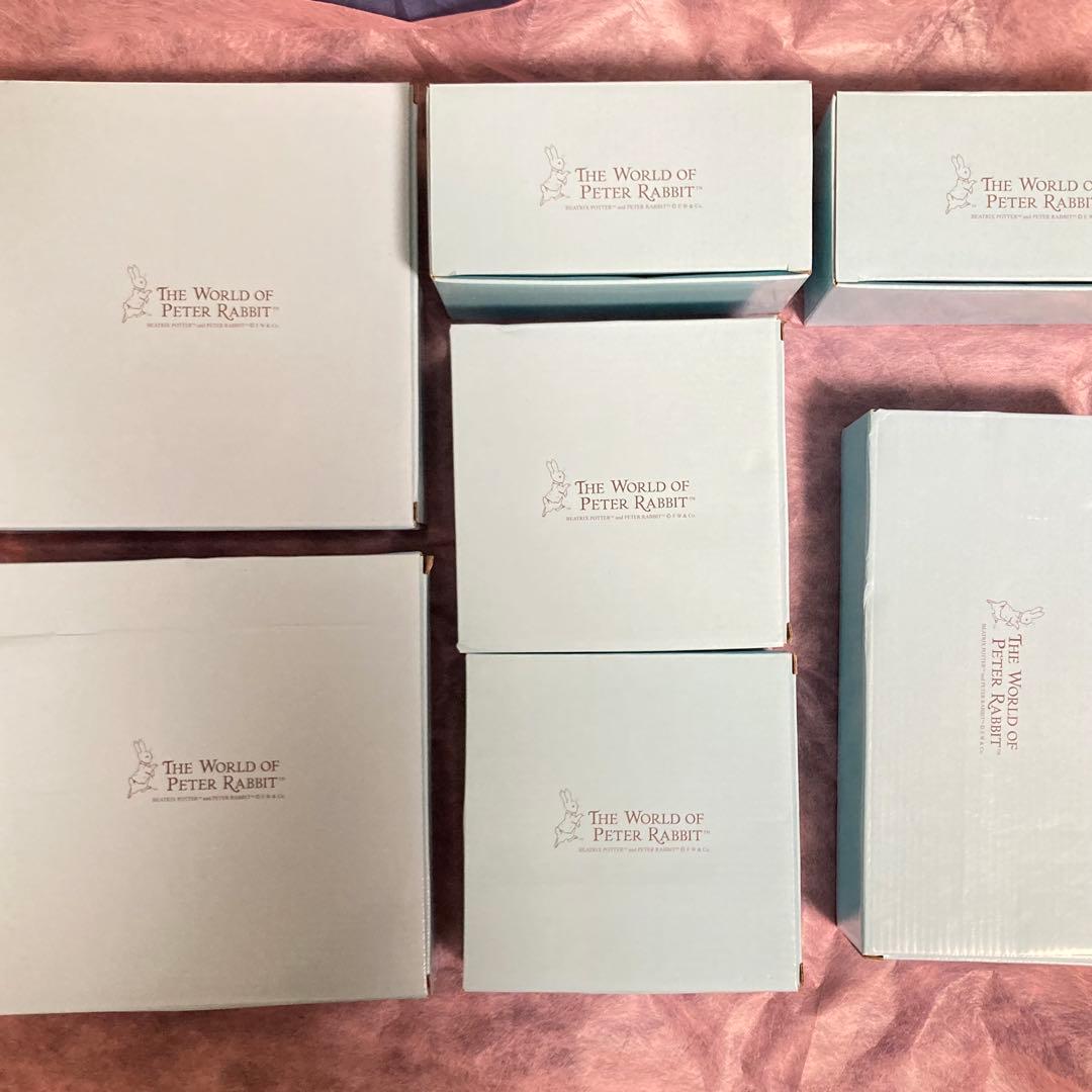 【レア】ピーターラビット パスタカレー皿 キャニスター サラダボウル マグカップ