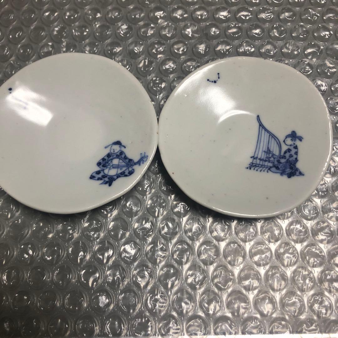 あめつち工房　あめつち　豆皿　染付　楽器　星座