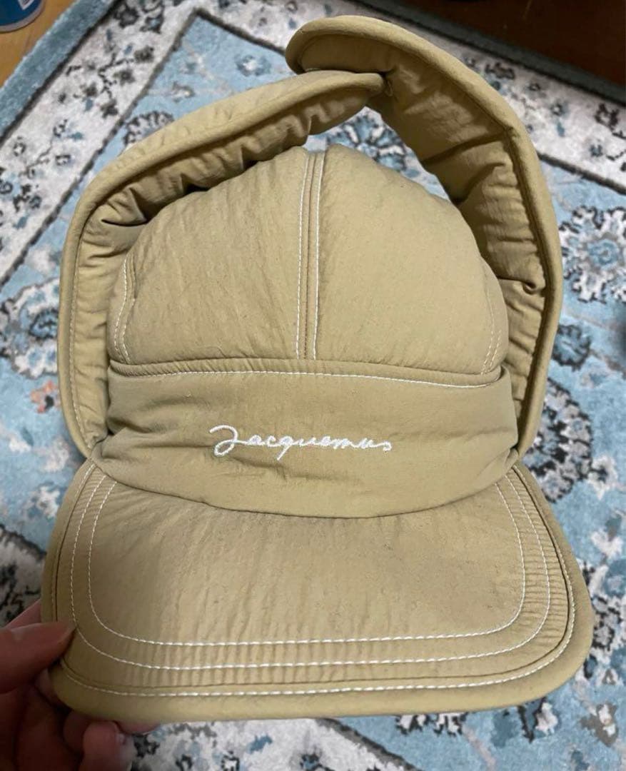JACQUEMUS ベージュ フライトキャップ 58