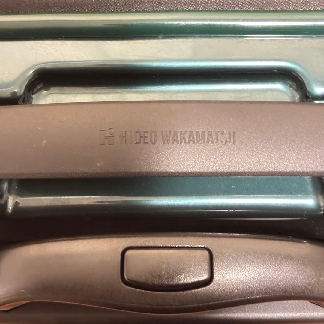 HIDEO WAKAMATSU ハードスーツケース 35L