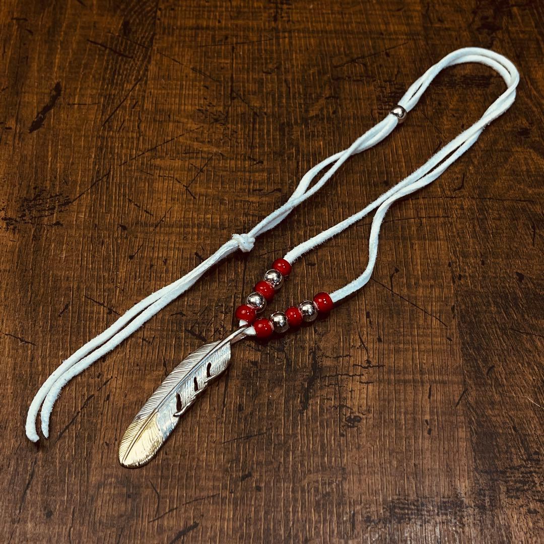 TADY&KING ネックレス カスタム　先金フェザー　特大 LL k18