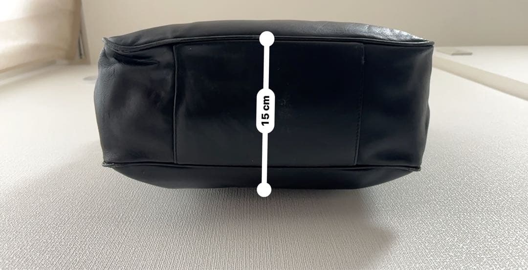 UNITED ARROWS レザートートバッグ ブラック