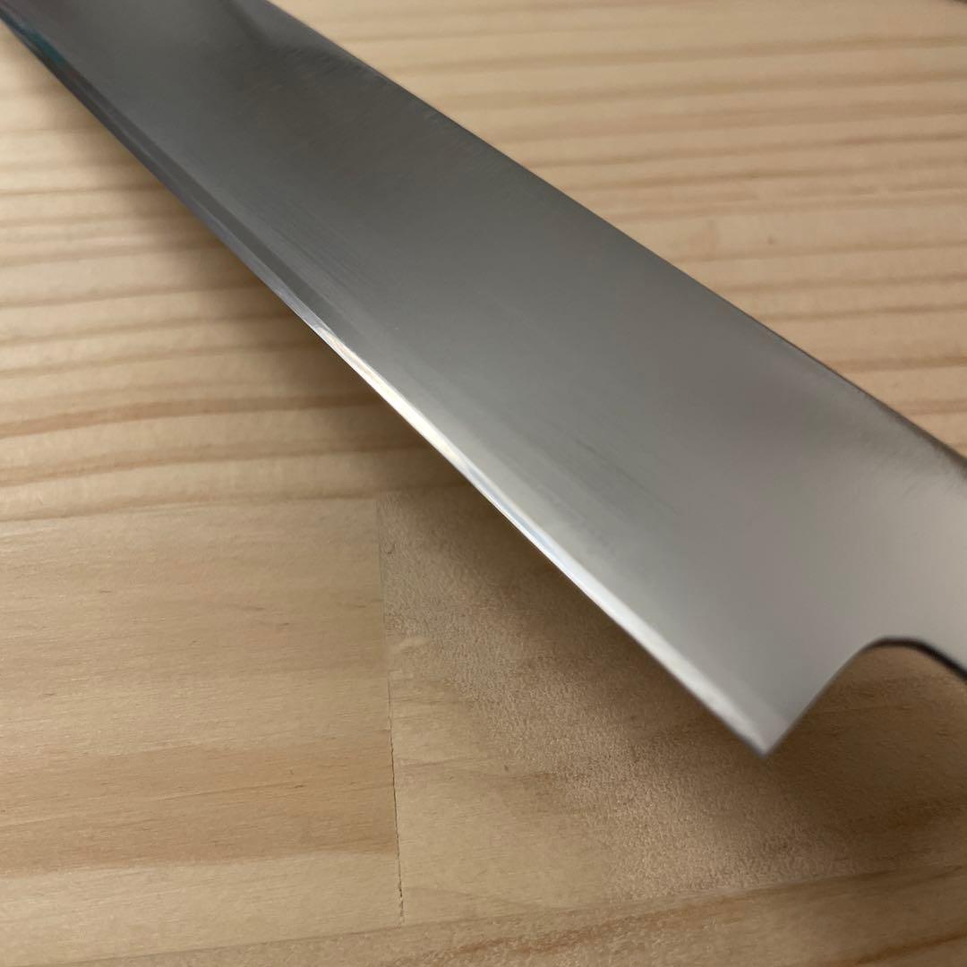 切付型 柳刃包丁 7寸 21cm ステンレス 研ぎ済み 新品未使用 左利き用 左