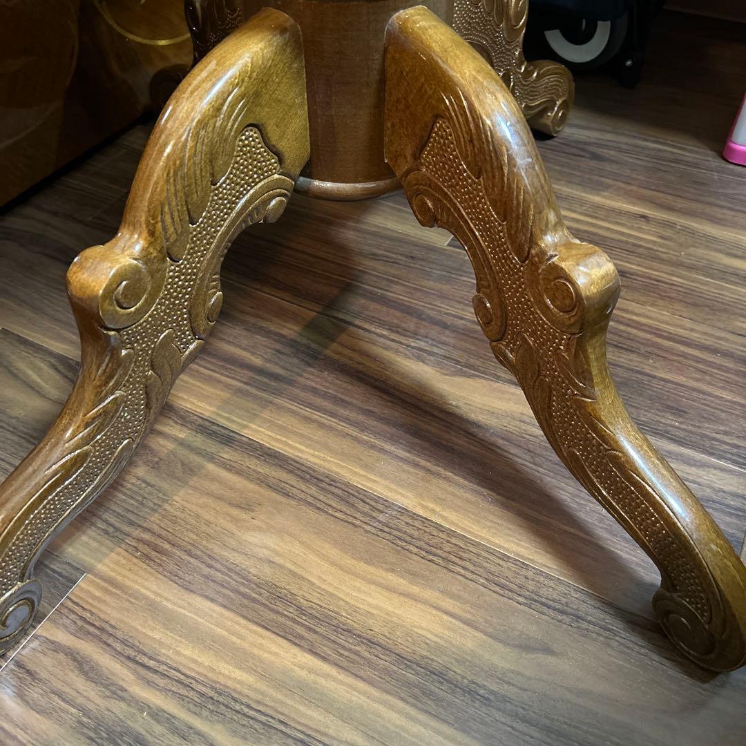 ②イタリア製象嵌テーブル足のみ①とセット