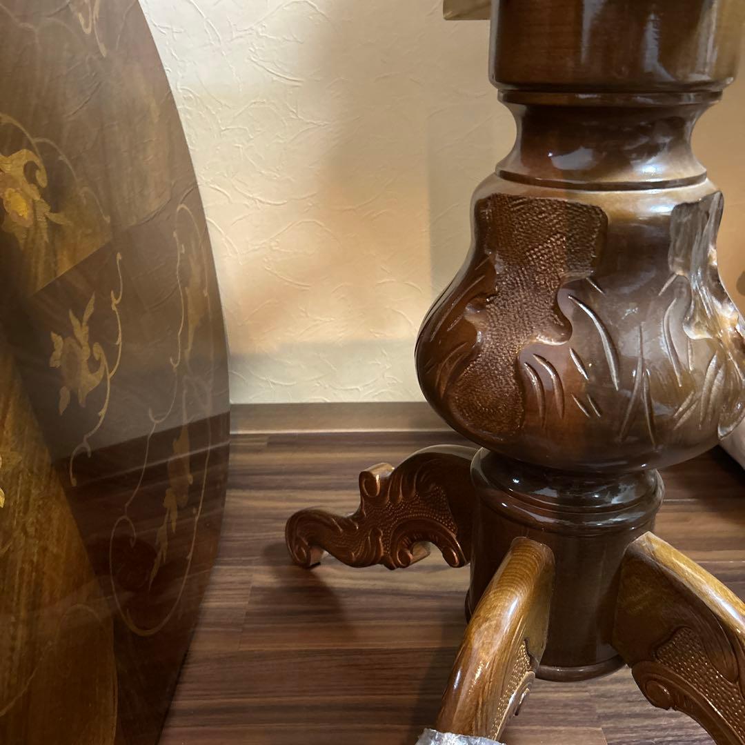 ②イタリア製象嵌テーブル足のみ①とセット