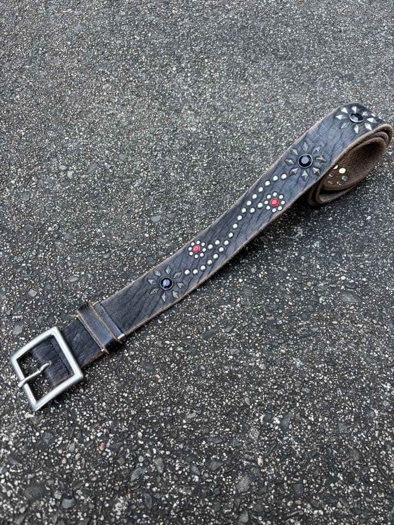 小物 genuine leather archive 00s leather belt