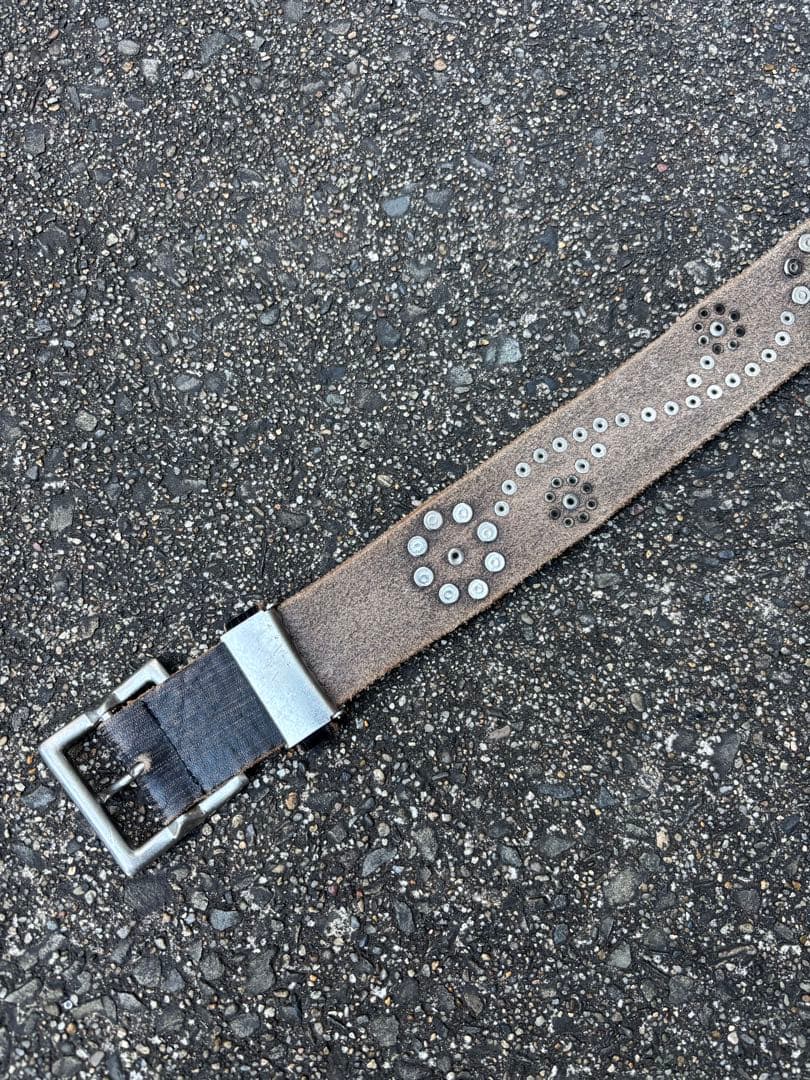 小物 genuine leather archive 00s leather belt