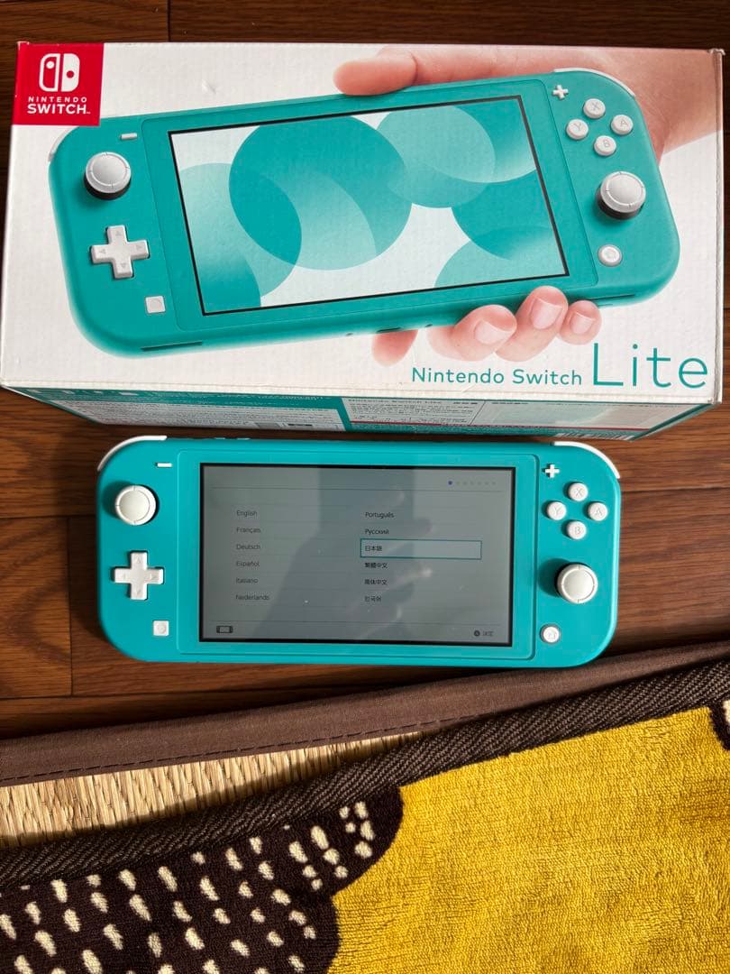 Nintendo Switch Lite ターコイズ 本体 ACアダプター付き