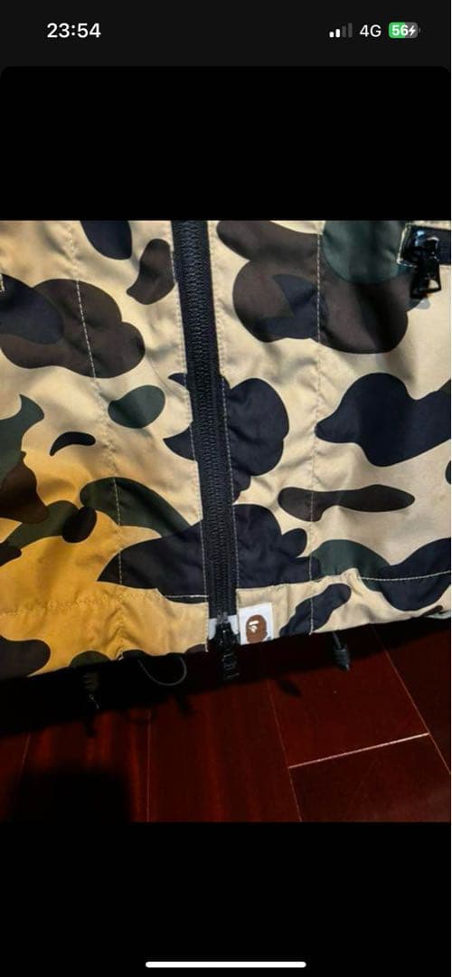 BAPE 1st カモフラージュ マウンテンパーカー