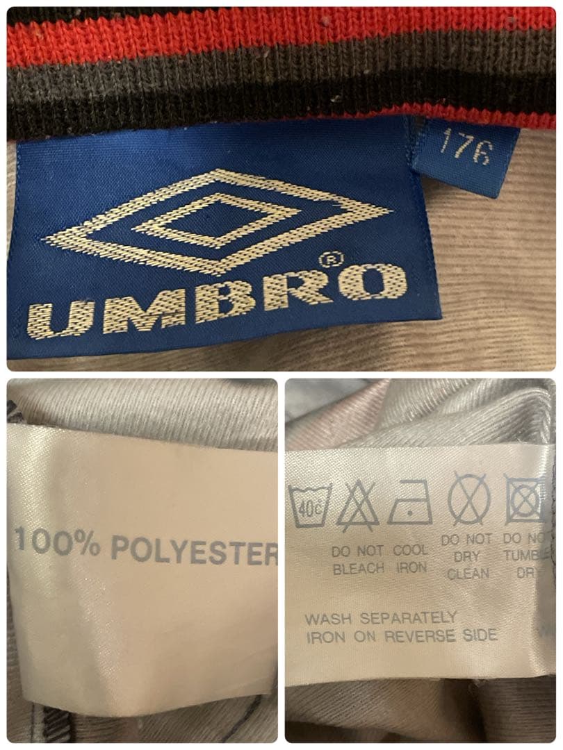 【極レア】90s'/UMBRO×AJAXアヤックス/トラックジャケット/M