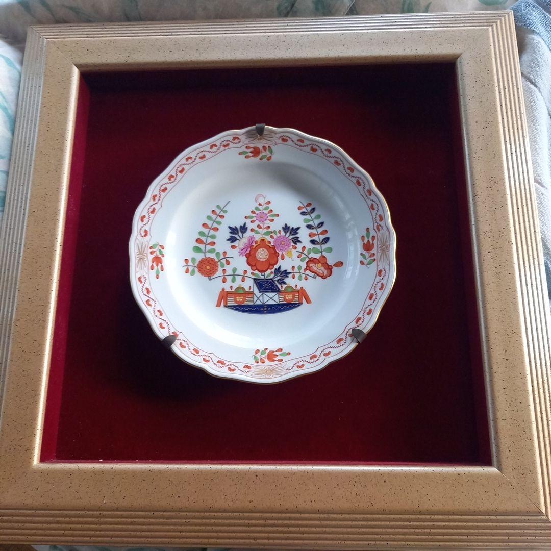 マイセンの可愛いプレート額