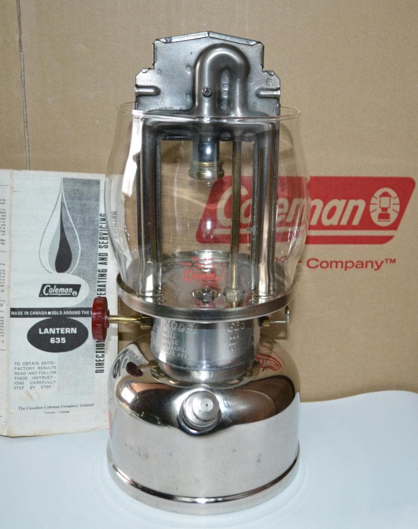美品❕ コールマン カナダ ワンマントルランタン　６３５