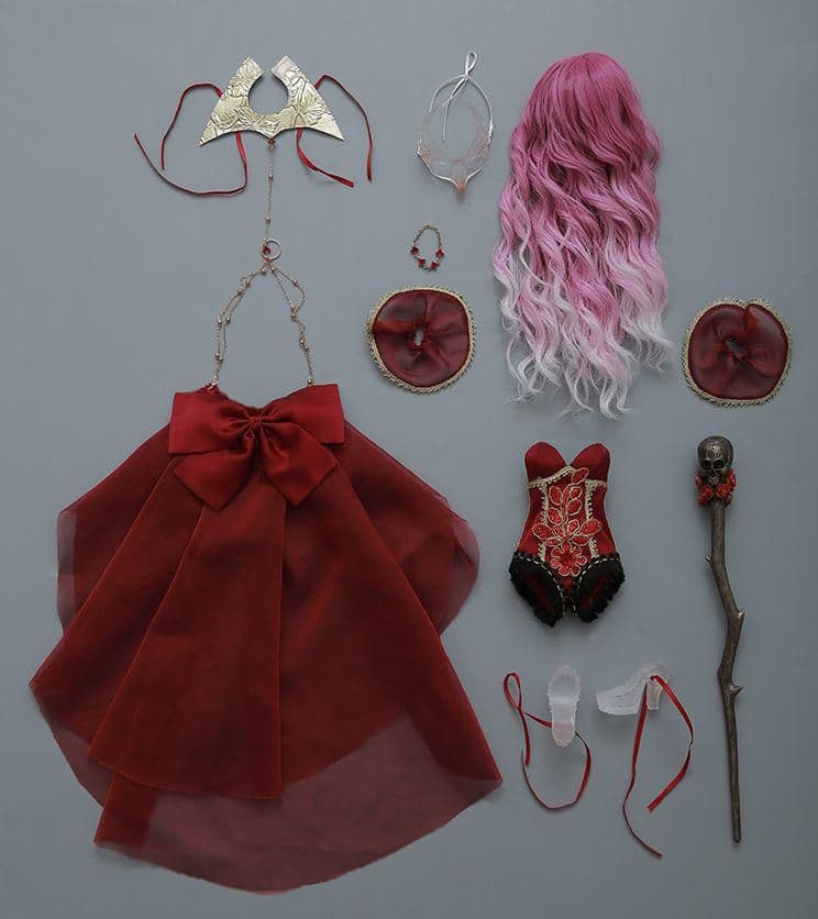 D116 bjd 1/4 ドール本体 Minifee　球体関節人形 ハンドメ