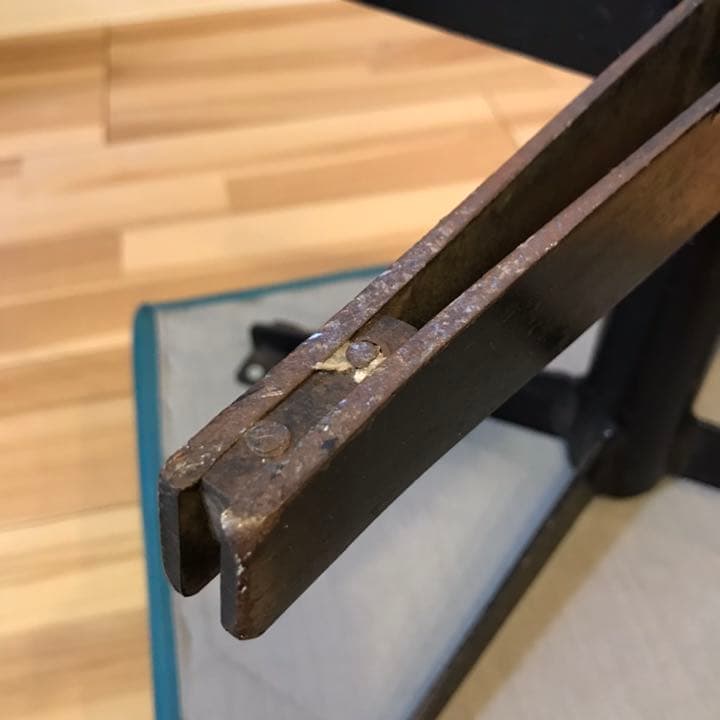 ヴィンテージ スツール グリーン オットマン フットスツール 椅子