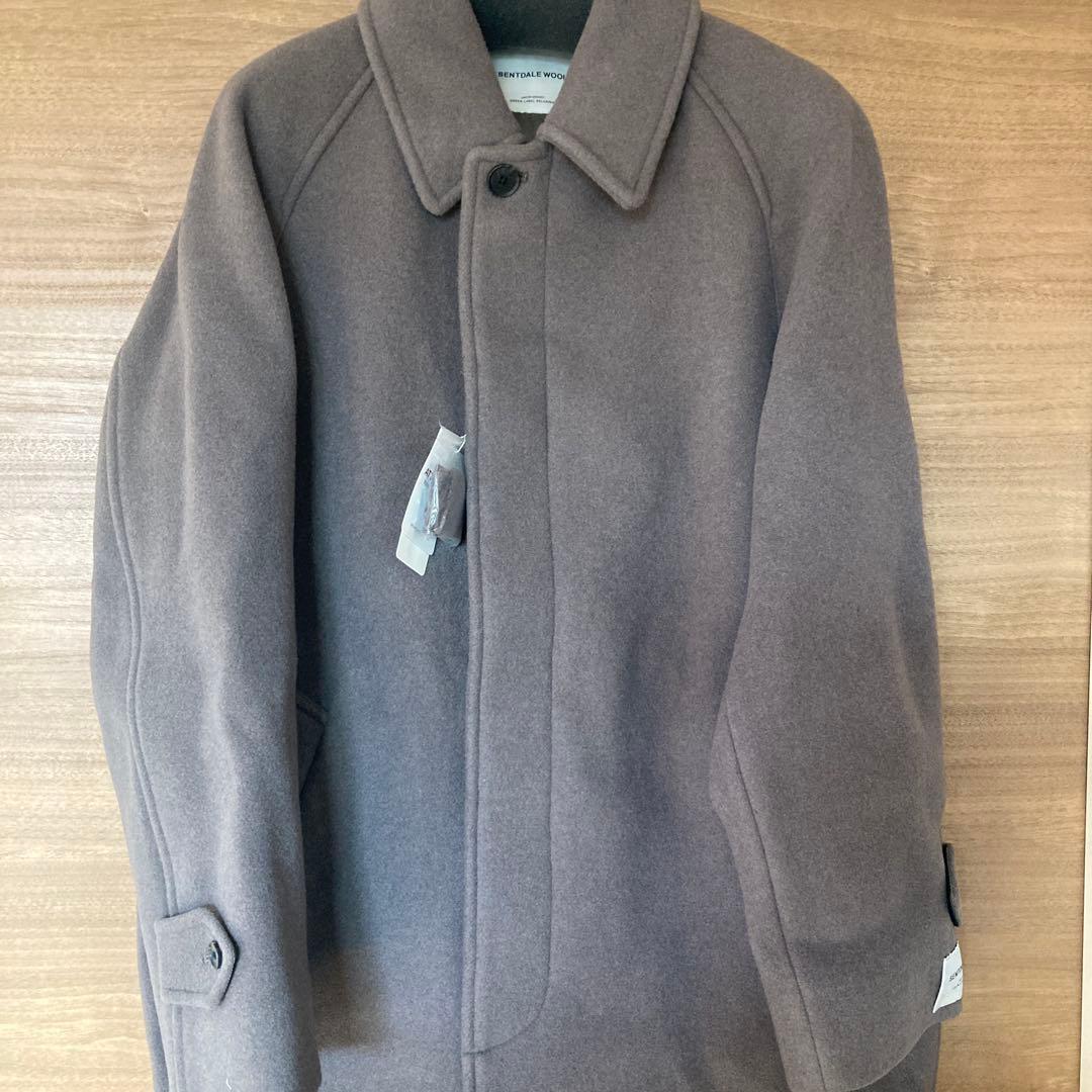 グリーンレーベル　SANTDALE WOOL コート　モカ　s