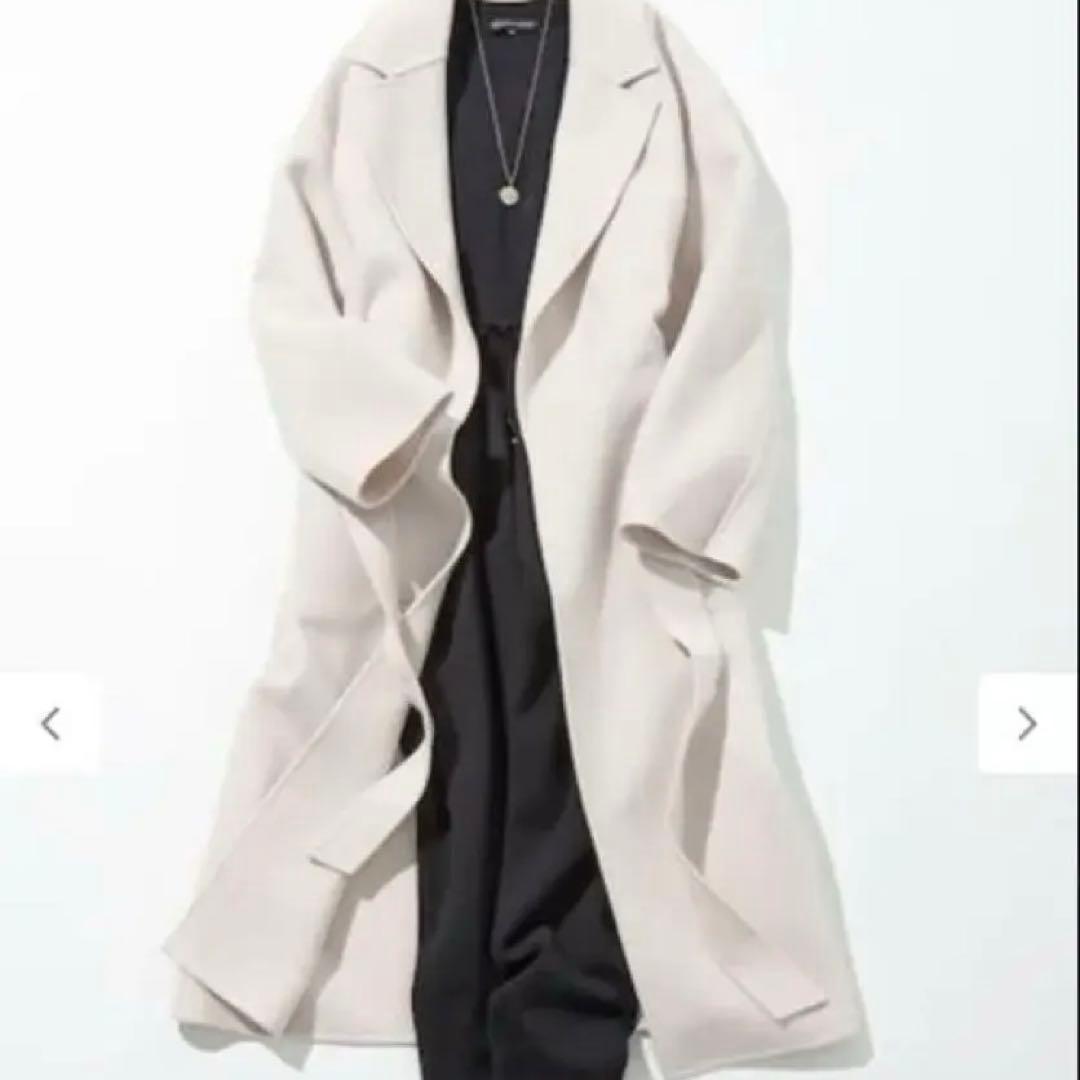 23区　MANTECO リバーロングコート　38