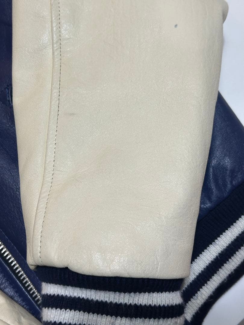 Liugoo Leathers 牛革 オールレザースタジャン