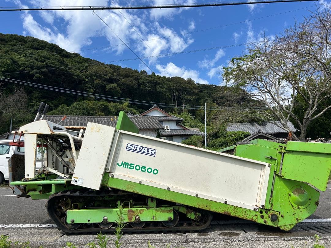 宮崎　スター　マニアスプレッダー ダンプ　10馬力 マニアスプレッダ　堆肥散布機