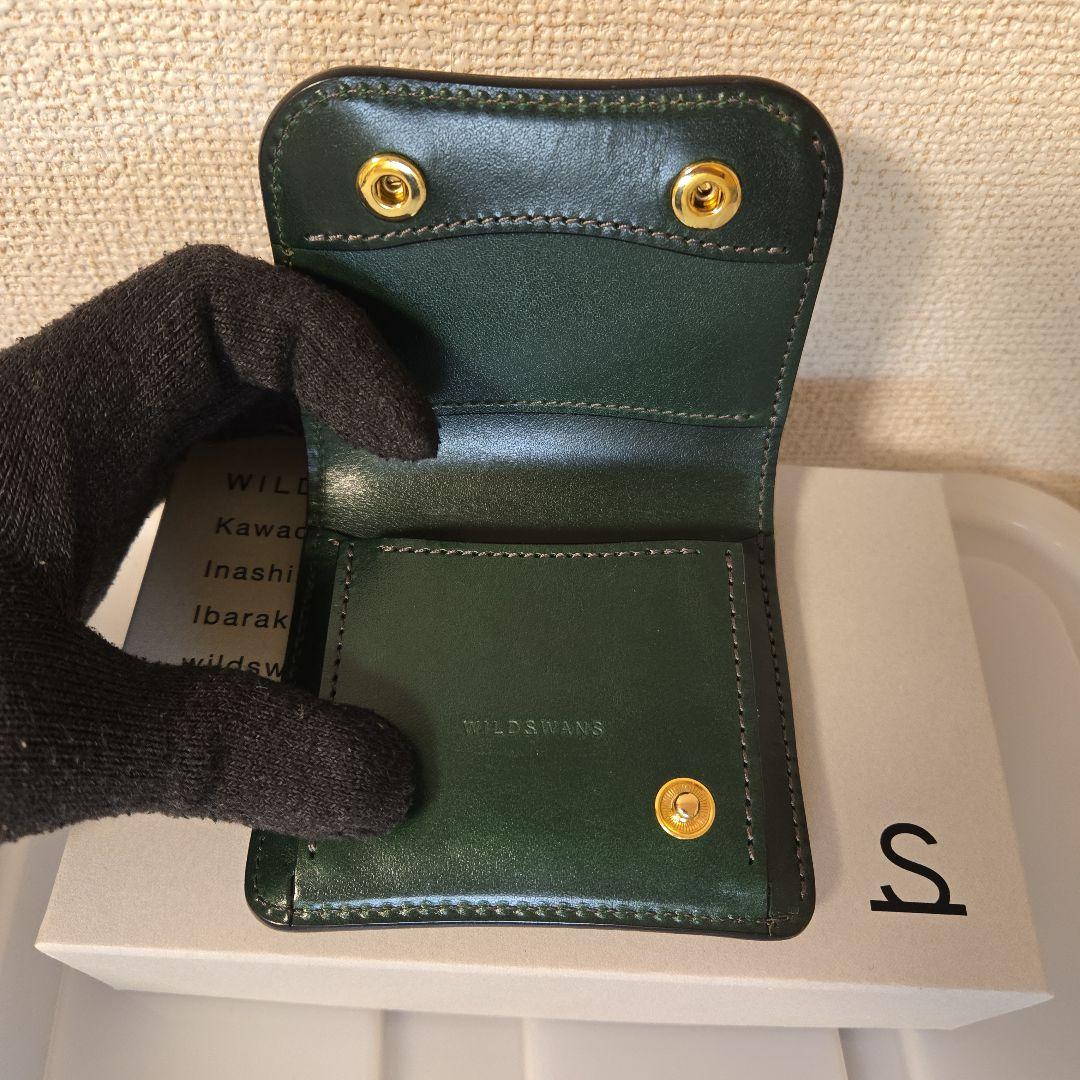 美品　WILD SWANS PALM V2　サドル　グリーン