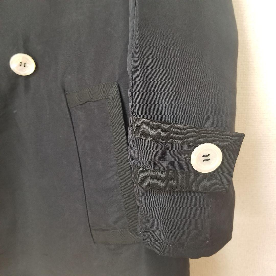 【最終値下げ】【LOEWE】ダブルブレスト トレンチコート ブラック 44