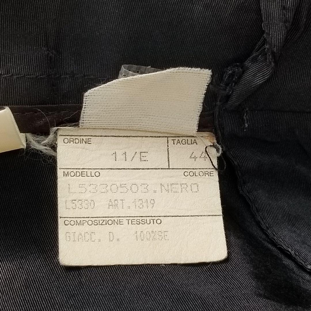 【最終値下げ】【LOEWE】ダブルブレスト トレンチコート ブラック 44