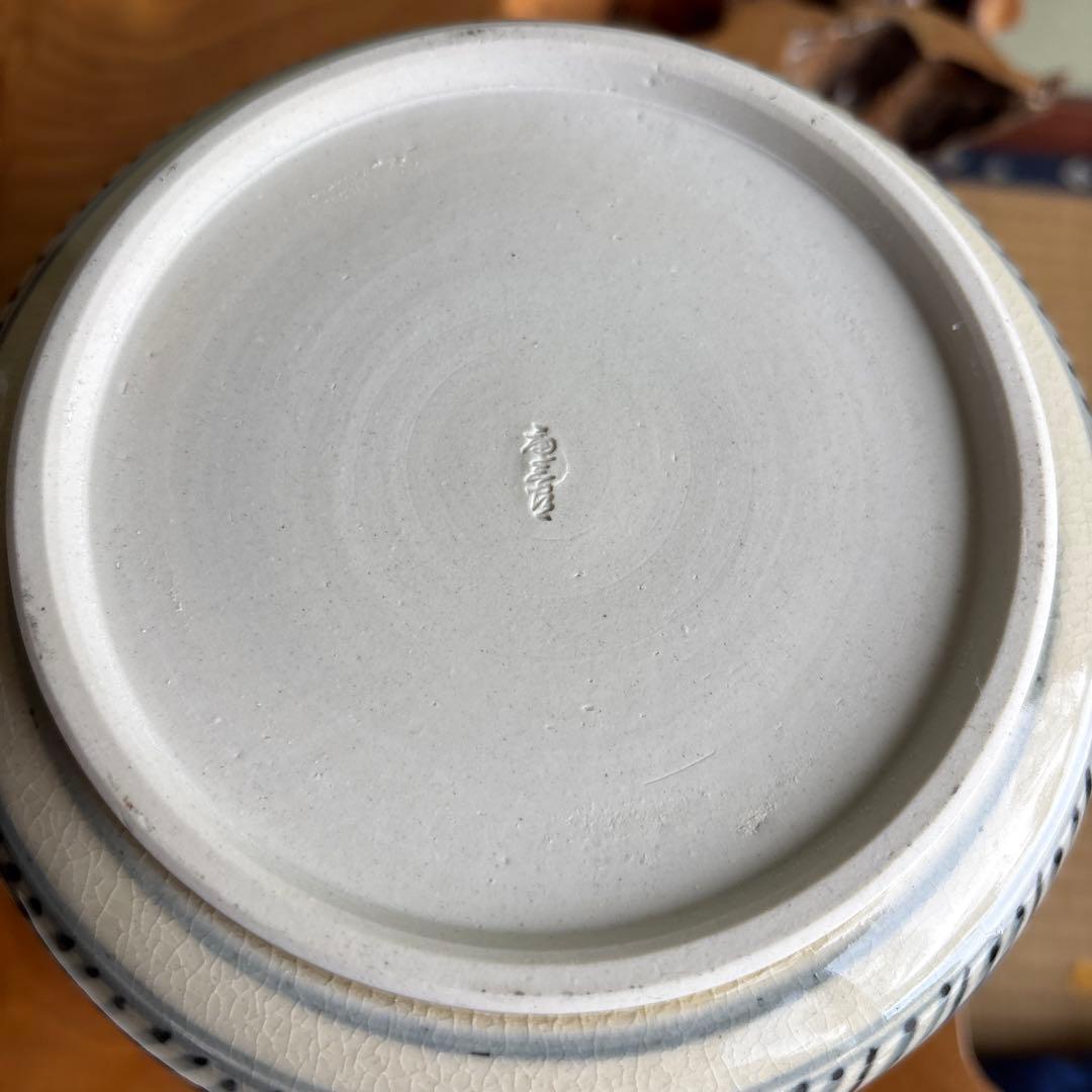 松竹梅 水指 加藤唐三郎 茶道具 共箱